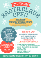 2024 Santa Clause Open | Toys for Tots 